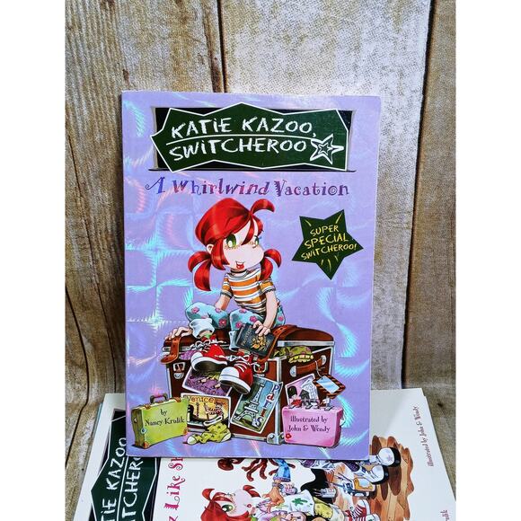 Vintage Katie Kazoo Switcheroo by Nancy Krulik 8 Book Bundle RL3 (bb6) - Picture 6 of 9